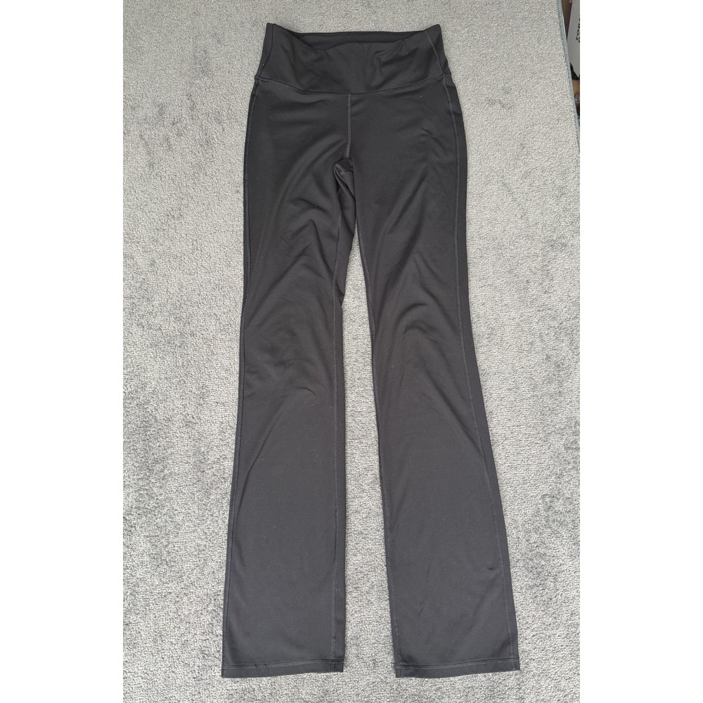 Old Navy Active Go-Dry Black Bootcut Yoga Pants Tall L High Waisted Leggings